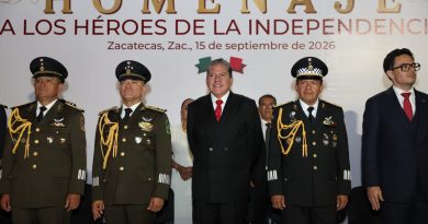 Llama Gobernador David Monreal a defender la soberanía con unidad, a 216 años del inicio de la Independencia