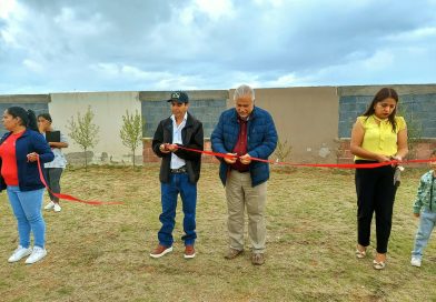 INAUGURA JOSÉ NARRO CERCO PERIMETRAL DEL CENDI VILLA DE COS