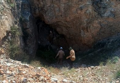 Prospectan autoridades estatales tiros de mina y cuerpos de agua en Fresnillo