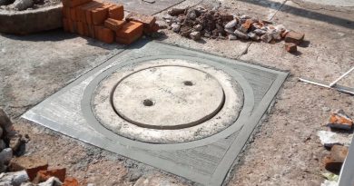 Apozol rehabilita tapas de pozos de visita para mejorar la seguridad vial