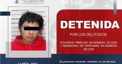 Detienen a tres personas y localizan a una más por distintos delitos en Zacatecas