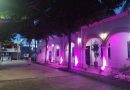 Apozol se ilumina de rosa para promover la prevención del cáncer de mama