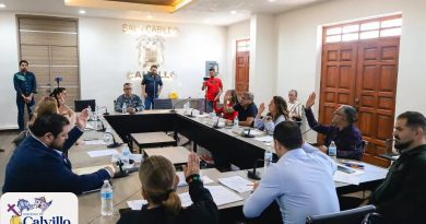 Cabildo de Calvillo aprueba acciones en materia de seguridad y apoyo al campo