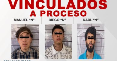 Vinculan a proceso a tres personas por secuestro exprés y robo en Fresnillo
