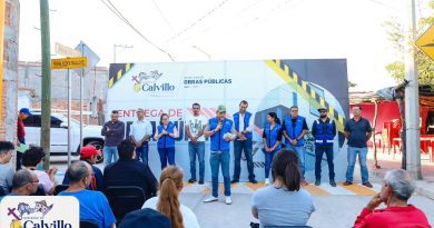 Inauguran obras de rehabilitación de agua potable, drenaje y pavimentación en Calvillo