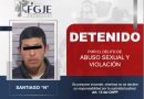 Detienen en Villa García a Santiago “N” por probable responsabilidad en abuso sexual y violación