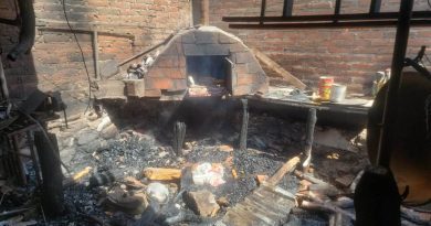 Incendio en vivienda de la colonia Santa Cecilia deja daños materiales en Jalpa