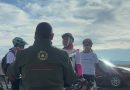Protección Civil despliega operativo de atención a peregrinos en la carretera a Villanueva