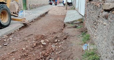 Rehabilitan redes de agua potable y drenaje en la calle Niños Héroes de Jalpa