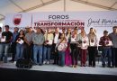 En Jalpa, Gobernador David Monreal Ávila escucha y atiende a las familias del sur de Zacatecas en el Foro por la Transformación