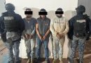 Detienen policías Estatal y Metropolitana a tres hombres por probable robo de hidrocarburo