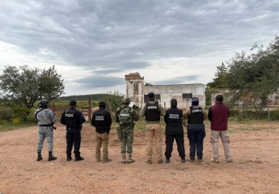Ejecuta Gobierno de Zacatecas prospección forense en Villa de Cos